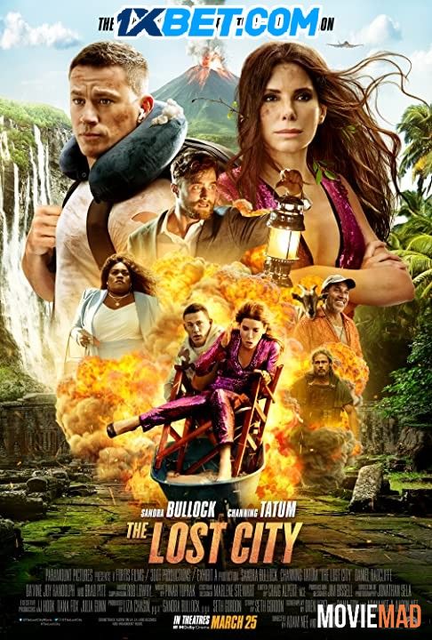 full moviesThe Lost City (2022) English CAMRip Full Movie 720p 480p